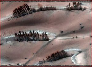 Cinco enigmas científicos de Marte