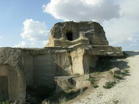 Cavusin village   Este es un enorme complejo subterráneo millones de años de antigüedad, Man Made?