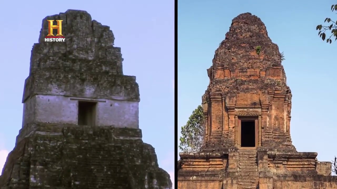 ALIENÍGENAS ANCESTRALES   Los templos gemelos de continentes distintos   Mundo oculto